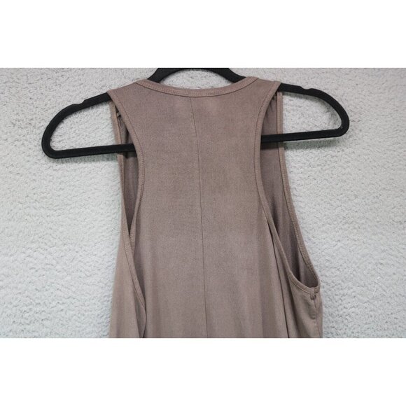 Standard People's Project Sleeveless Faux Seude Mini Dress/Tunic-Size Large - Picture 6 of 6